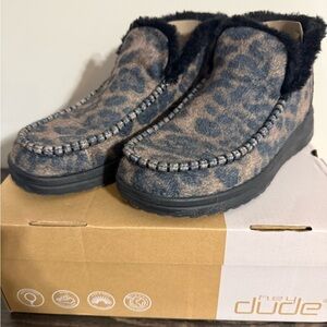 Hey Dude Denny Leo Nut Booties